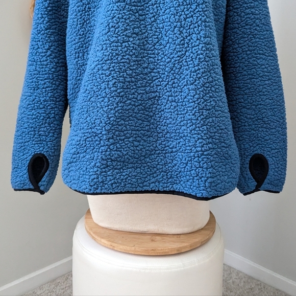 Teddy Bear Fleece Tommy Hilfiger Quarter Zip Pullover - Picture 6 of 10